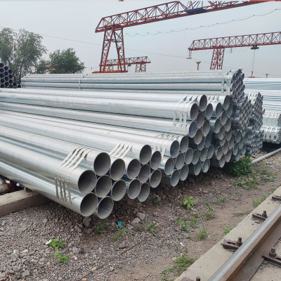 Galvanized round pipe