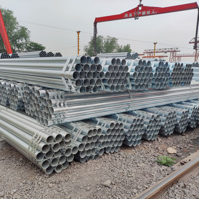 Galvanized round pipe