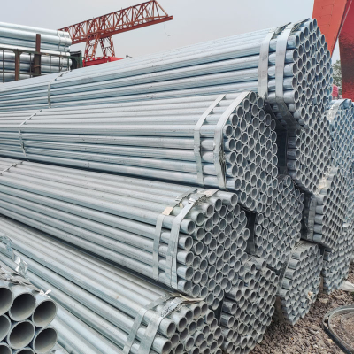 Galvanized round pipe